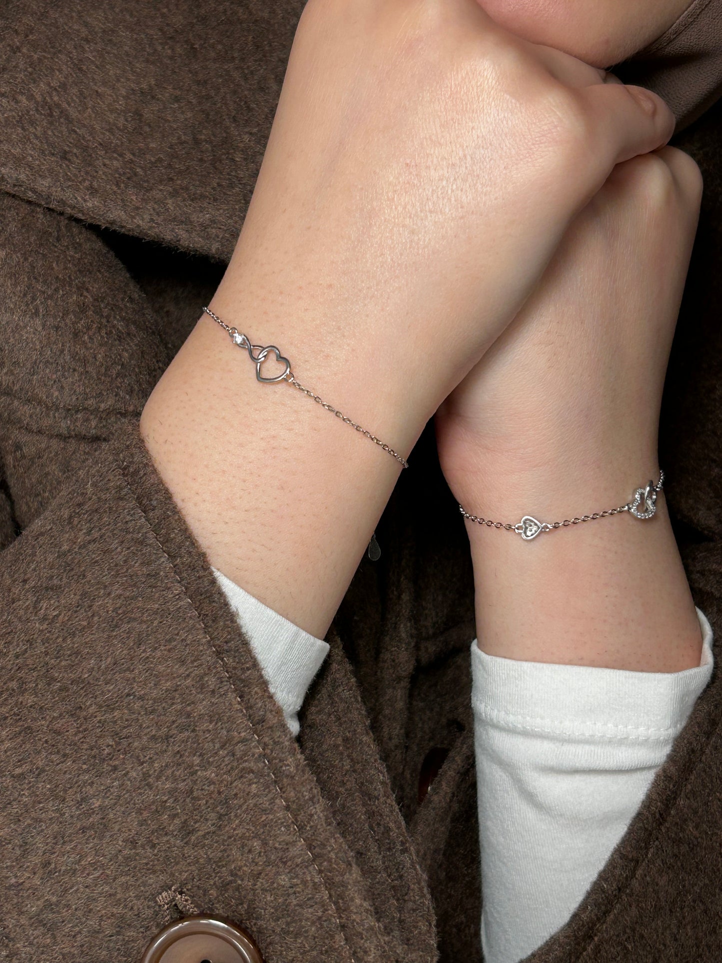 Infinity Heart Bracelet